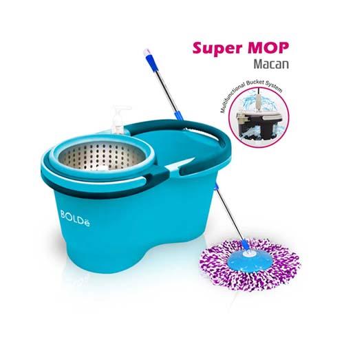 BOLDE SUPER MOP MACAN HIJAU TOSCA/ BROWN