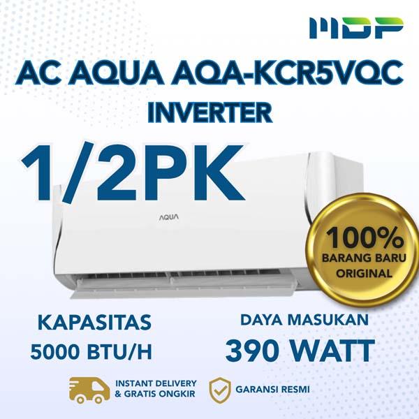 AC SPLIT AQUA 1/2PK AQA-KCR5VQC (L) ( INVERTER) (INCL:HA1912)