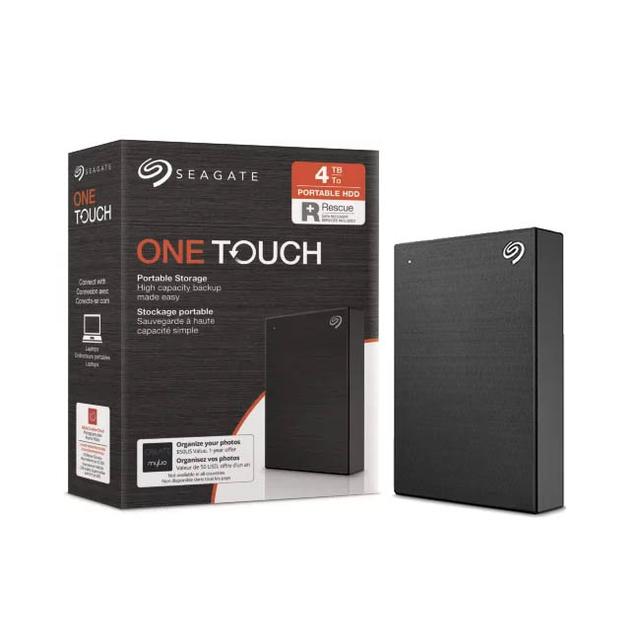 HARD DISK NOTEBOOK 4 TB SEAGATE ONE TOUCH (STKZ4000400) FREE:BN309