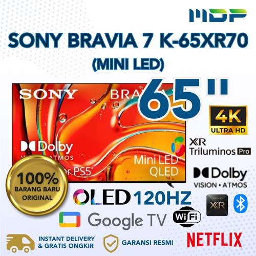LED TV SONY 65" K-65XR70 ( MINI LED) (SMART TV/UHD/4K)