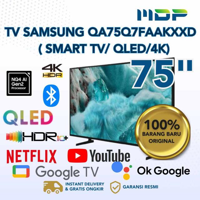 LED TV SAMSUNG 75" QA75Q7FAAKXXD ( SMART TV/ QLED/4K) 2025 