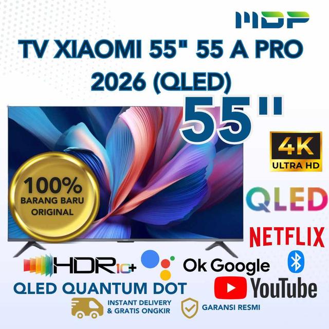 LED TV XIAOMI 55" 55 A PRO 2026 (QLED) (MITV L55MB-APID) 