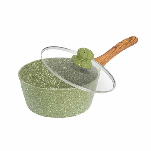 BOLDE ORGANIC GREEN SAUCEPAN 18CM 