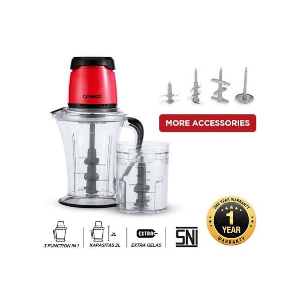 FOOD CHOPPER NIKO KATANA NEXT ROSE  (2 L) 