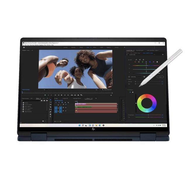 NOTEBOOK HP ENVY X360 14-FC0888TU (BLUE) : INTEL ULTRA I70155U,16GB LPDDR5X,1TB SSD,INTEL GRAPHICS,EVO,14.0" 2.8K OLED,WIN 11 HOME+OHS 2021,2Y ADP (TAS A08JTAA)
