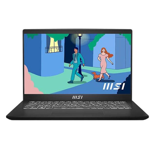 NOTEBOOK MSI MODERN 14-1286 (9S7-14J112-1286) CLASSIC BLACK : INTEL CORE I5-1235U,16GB DDR4,512GB SSD,IRIS XE,14"FHD,WIN 11 HOME+OHS