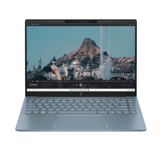 NOTEBOOK HP PAVILION PLUS 14-EW0081TU (BLUE) : INTEL CORE I7-1335U,16GB LPDDR5X,1TB SSD,INTEL IRIS XE,14.0" 2.8K,WIN 11 HOME+OHS 2021,2Y ADP (TAS)