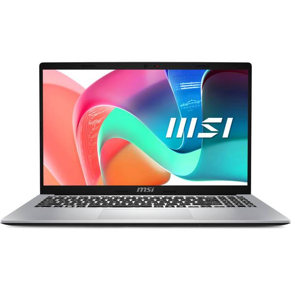 NOTEBOOK MSI MODERN (15  F1MG 475) URBAN SILVER : INTEL CORE  5 120U 16GB (8GB*2) ,512GB, 15.6 FHD , WIND 11