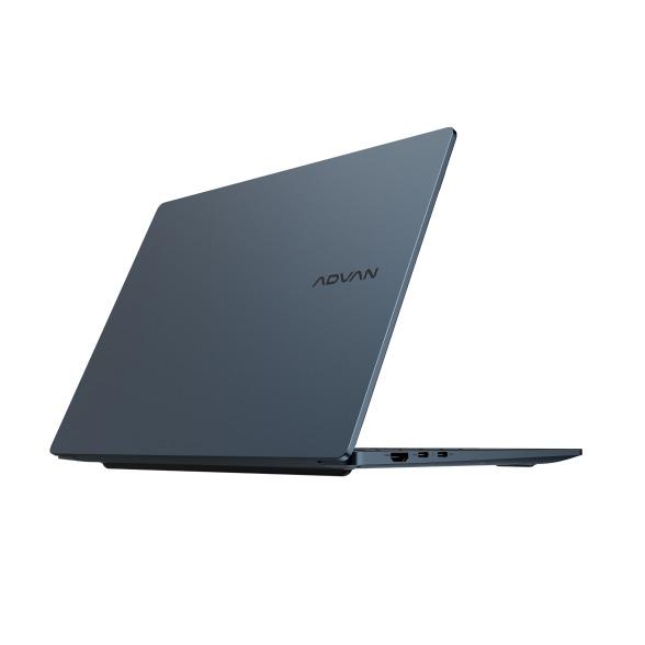 NOTEBOOK ADVAN WORKPLUS AIR (INDIGO BLUE) : AMD RYZEN 5 - 7535HS ,16GB LPDDR5,512GB SSD REPLACE ,14" FHD ,60WH BATTERY,INTEGARED GRAPHICS,WINDOWS 11 ( NO TAS)