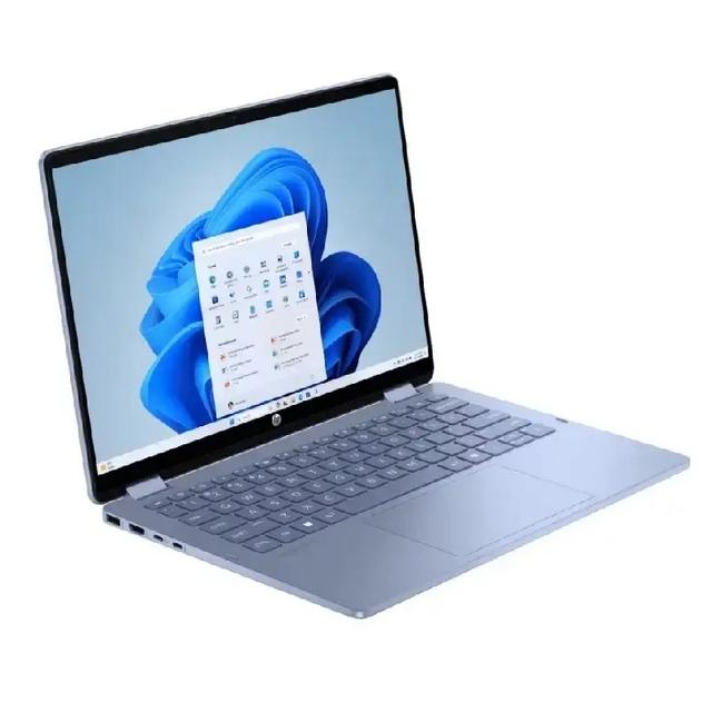 NOTEBOOK HP OMNIBOOK 5 FLIP 14-FP0557TU (BLUE) : INTEL CORE 5-120U,16GB LPDDR5-5200,512GB SSD PCIE,INTEL GRAPHICS,14.0"2K,WIN 11+OHS+M365 (TAS A08JTAA)