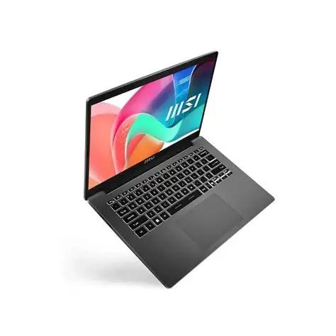NOTEBOOK MSI MODERN 14 F13MG-678ID (9S7-14S121-678) PLATINUM GRAY : INTEL CORE I5-1334U,8GB DDR5,512GB SSD NVME PCIE,14"FHD,WIN 11 HOME+OHS 2024