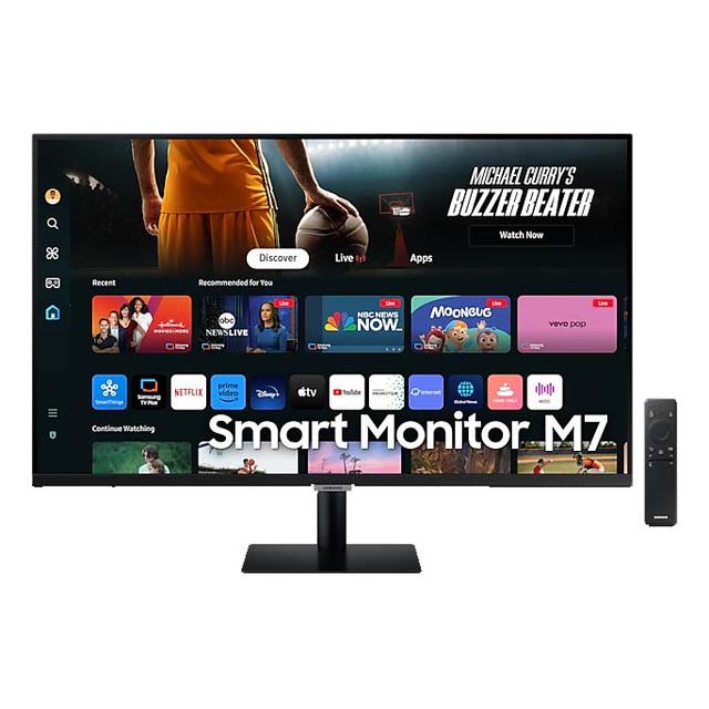MONITOR SAMSUNG M70D LS32DM700UEXXD SMART MONITOR : 32" UHD 4K 60HZ