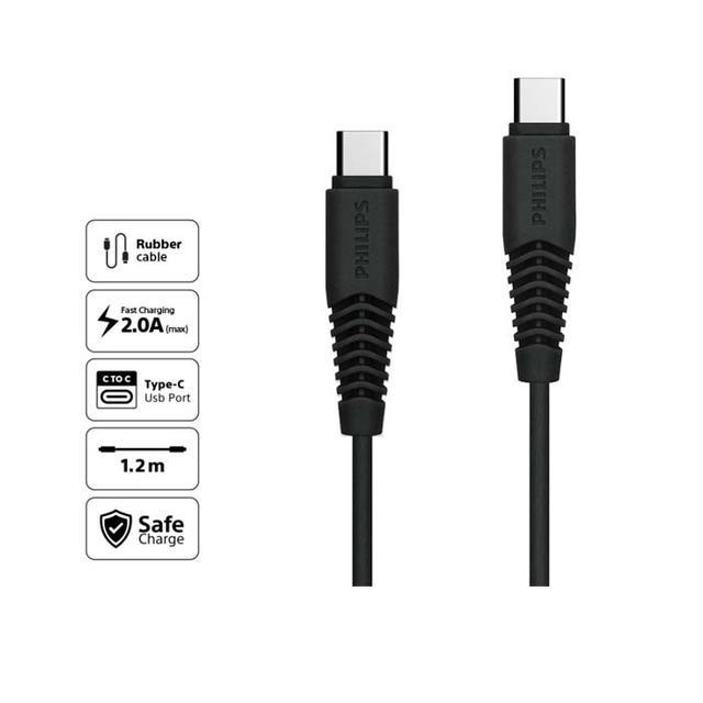 CABLE C- C 2A MAX PHILIPS DLC5531CB/70 BLACK
