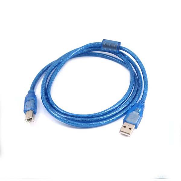 CABLE USB PRINTER V 2.0 TRANSP 1.5M NYK