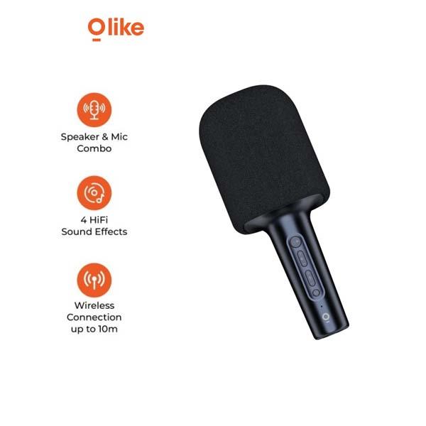 OLIKE PORTABLE MICROPHONE KM1 BLACK