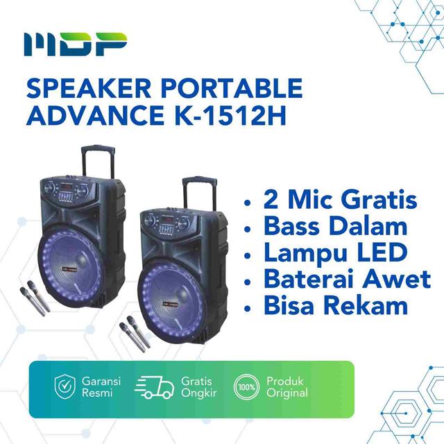 SPEAKER PORTABLE ADVANCE K-1512H