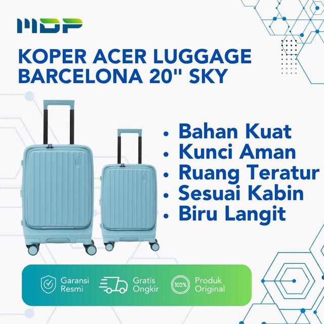 KOPER ACER LUGGAGE BARCELONA 20" SKY