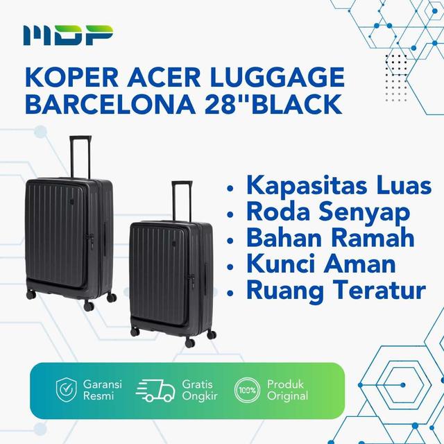 KOPER ACER LUGGAGE BARCELONA 28"BLACK