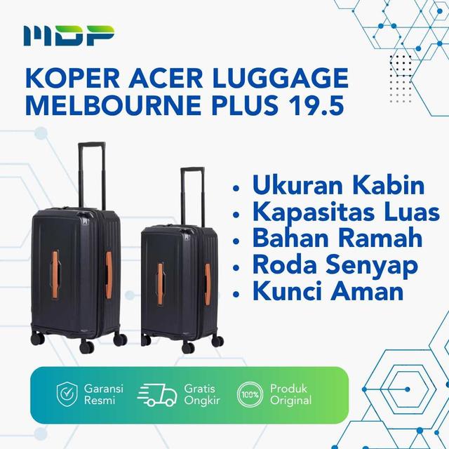 KOPER ACER LUGGAGE MELBOURNE PLUS 19.5"BLACK