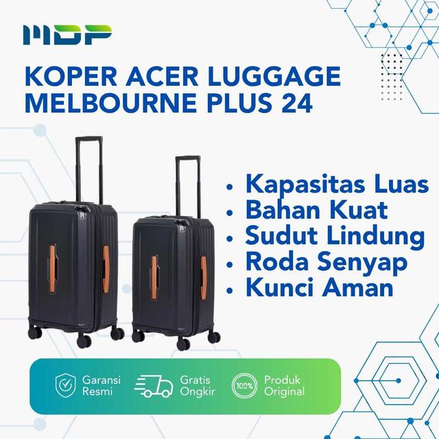 KOPER ACER LUGGAGE MELBOURNE PLUS 24"BLACK