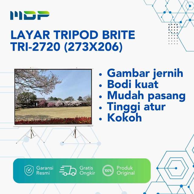 LAYAR TRIPOD BRITE TRI-2720 (273X206)