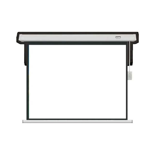 LAYAR MOTORIZED BRITE ELECTRIC EMR-2121 (84"X84")(NEW)
