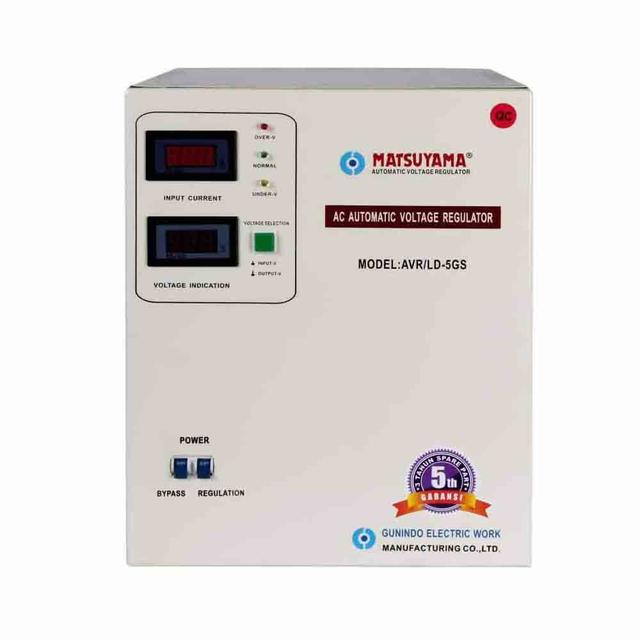 STABILIZER MATSUYAMA 5000 WATT (5 KVA) AVR LD5GS