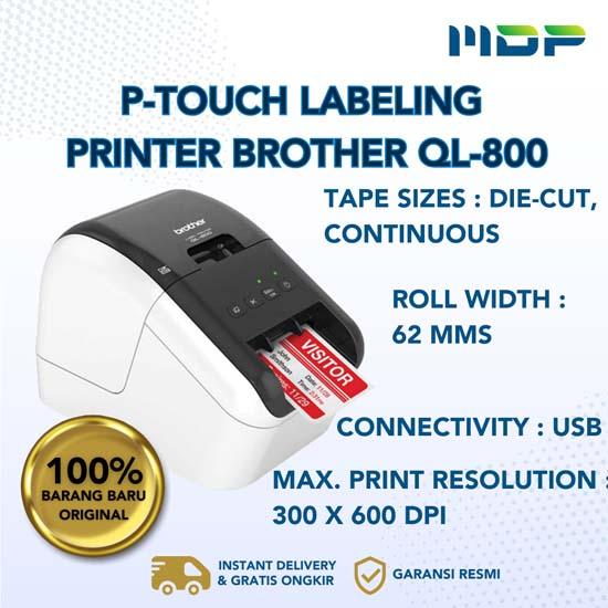 P-TOUCH LABELING PRINTER BROTHER QL-800