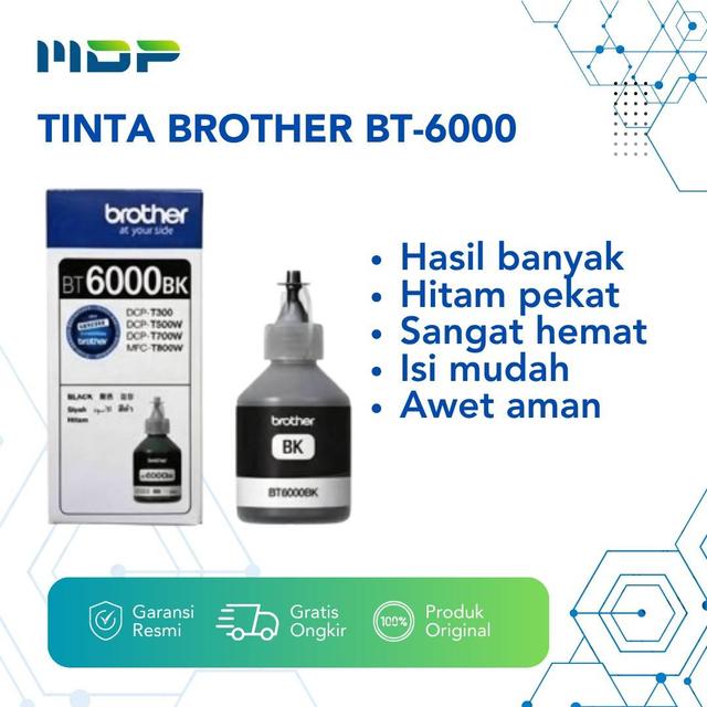 TINTA BROTHER BT-6000 BLACK