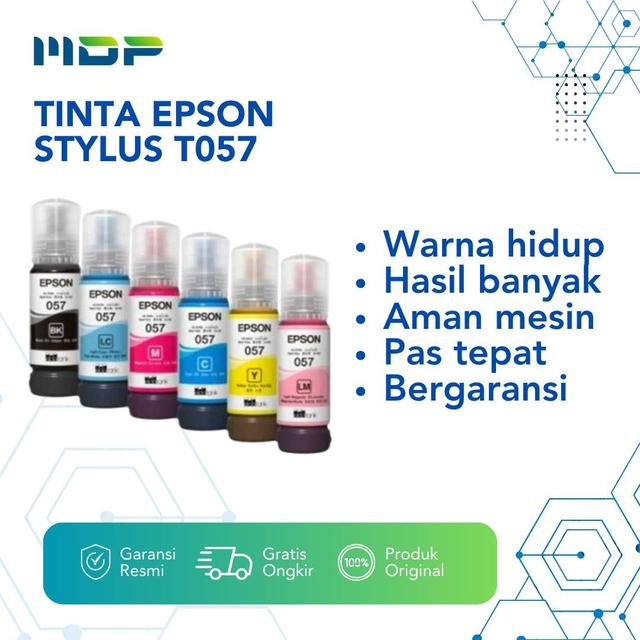 TINTA EPSON STYLUS T057 BLACK (L8050/L18050)