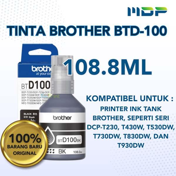TINTA BROTHER BTD-100 BLACK