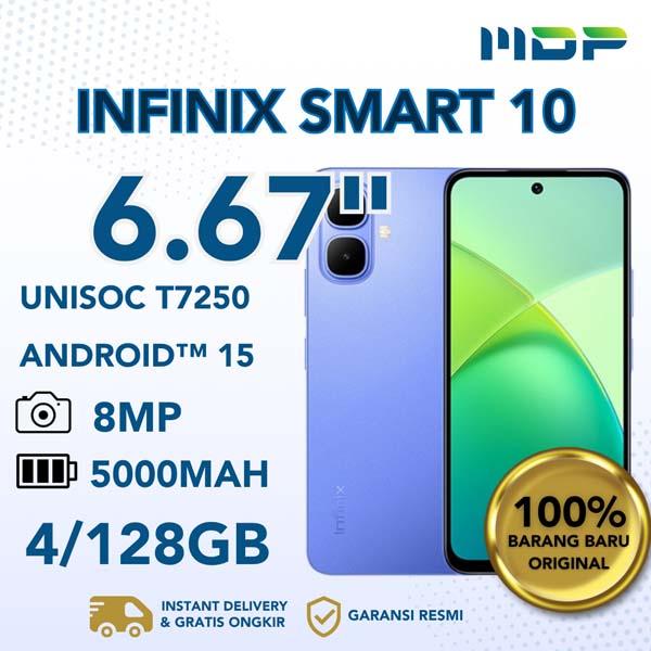 SMARTPHONE INFINIX SMART 10 4/128 GB IRIS BLUE 