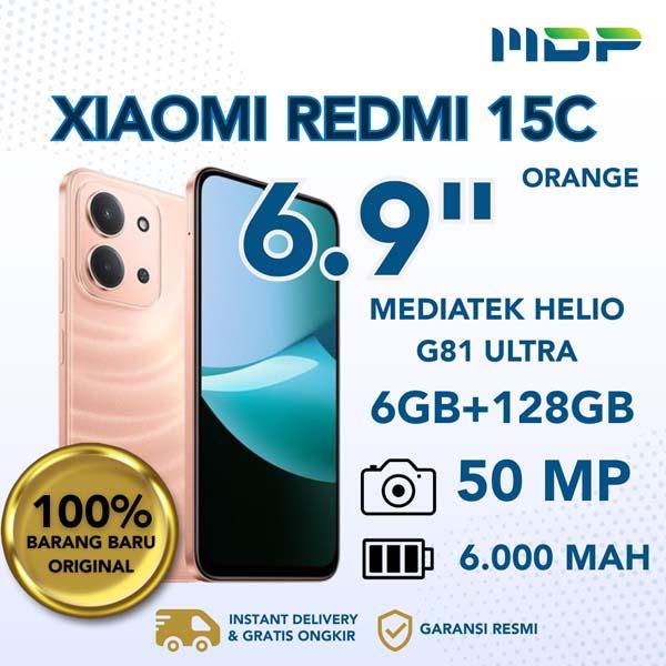 SMARTPHONE XIAOMI REDMI 15C (6/128GB) ORANGE