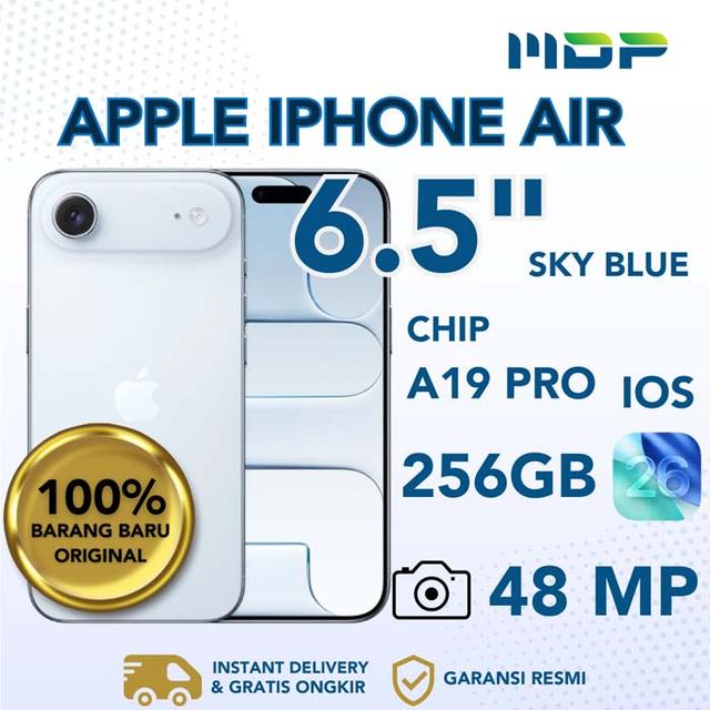 SMARTPHONE APPLE IPHONE AIR 256GB SKY BLUE #MG2P4PA/A (195950623178)
