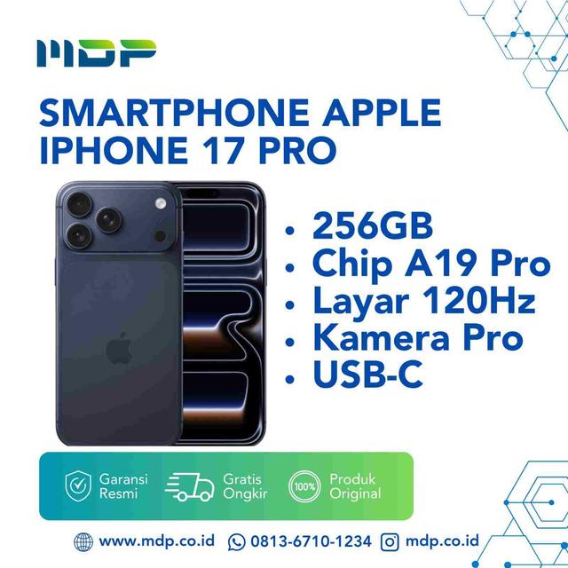 SMARTPHONE APPLE IPHONE 17 PRO 256GB DEEP BLUE (G103) #MG8J4SA/A  (195950627589)
 