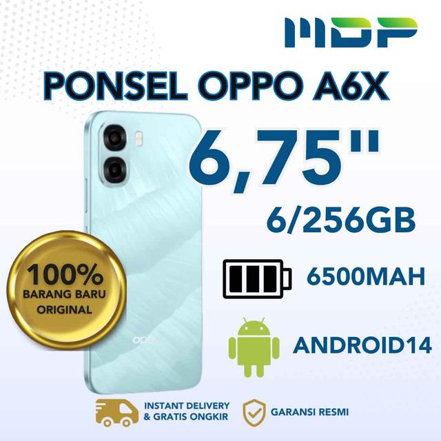 SMARTPHONE OPPO A6X 6/256GB ICE BLUE