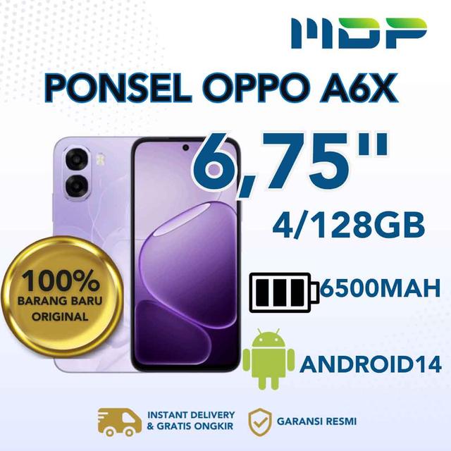 SMARTPHONE OPPO A6X 4/128GB PLUM PURPLE (UNGU TUA)