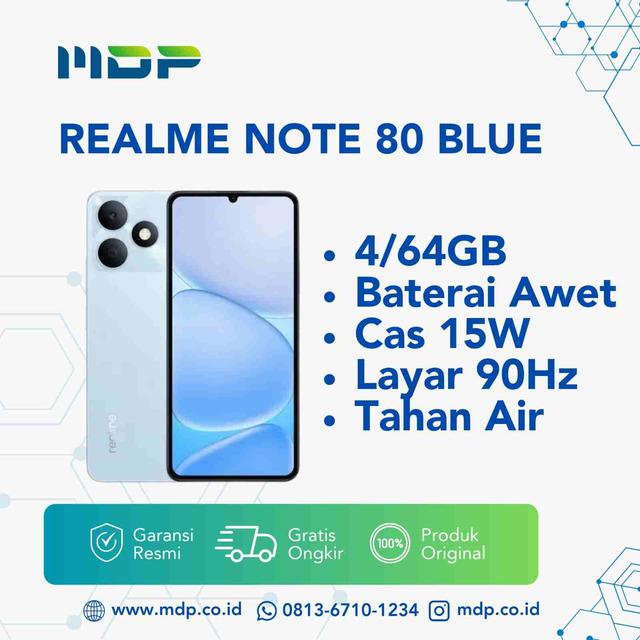 SMARTPHONE REALME NOTE 80 4/64GB BLUE 
