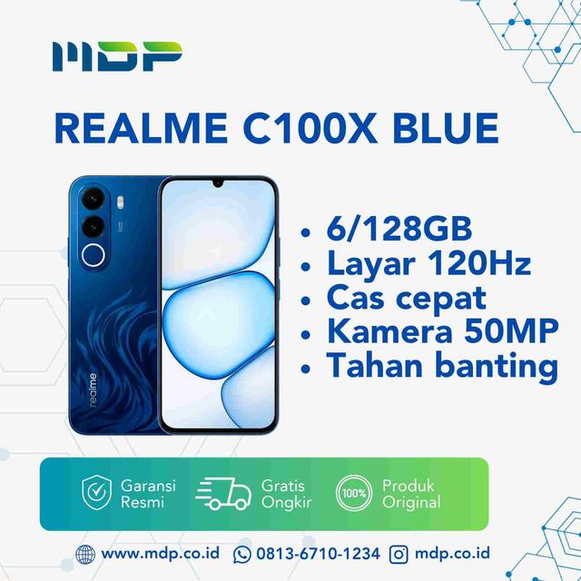 SMARTPHONE REALME C100X 6/128GB BLUE