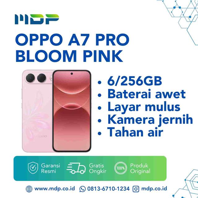 SMARTPHONE OPPO A7 PRO 6/256GB BLOOM PINK