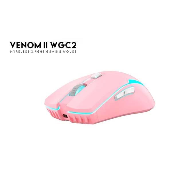 FANTECH GAMING MOUSE WIRELESS WGC2 PINK