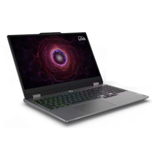 NOTEBOOK LENOVO LOQ-15AHP9 (83DX0037ID) LUNA GREY : AMD RYZEN 5-8645HS,8GB DDR5-5600,512GB SSD M.2 2242 PCIE NVME,NVIDIA GEOFORCE RTX4050 6GB,15.6"FHD IPS 300NITS,WIN 11 HOME+OHS 2021 (BACKPACK)